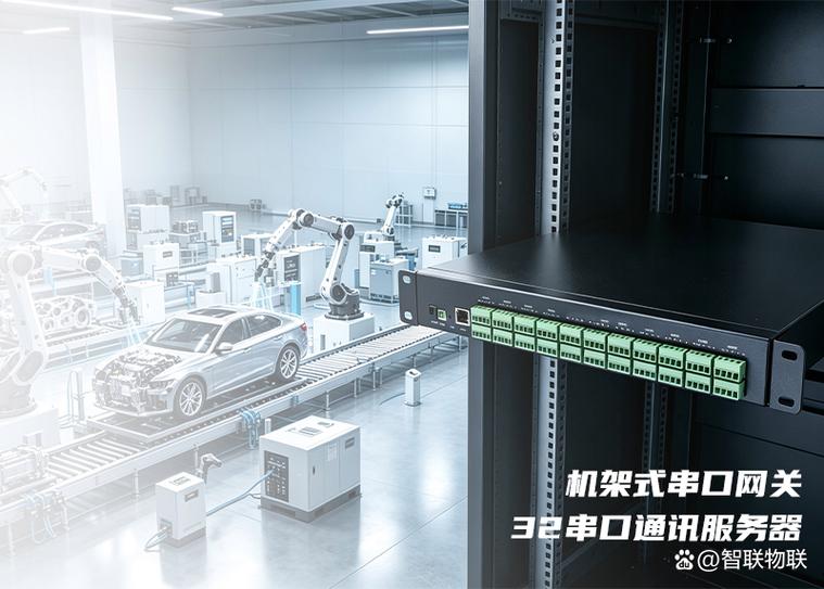高密度串口网关RG3308B32在汽车零部件工厂MES数据采集与零售协同中的解决方案